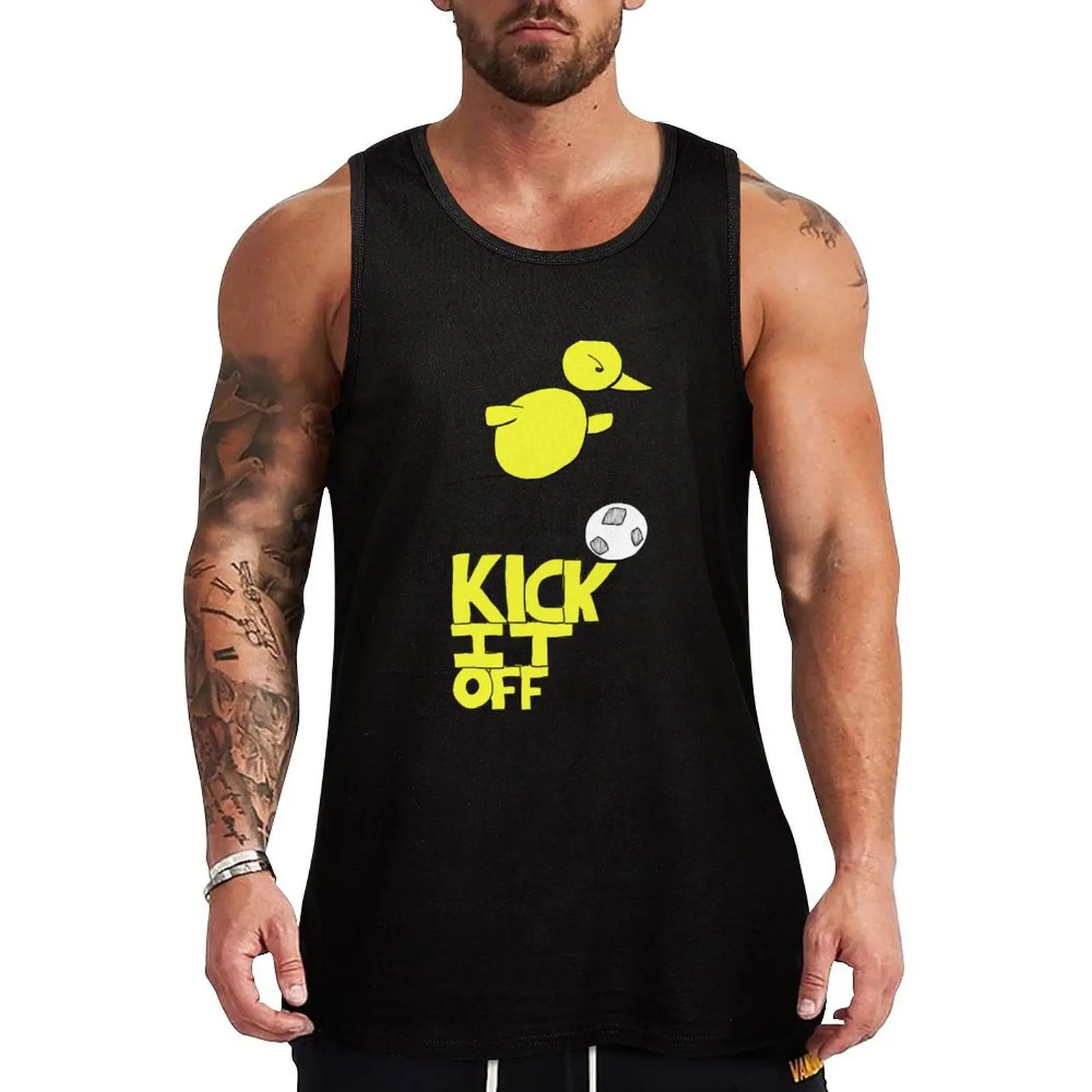 

Kick It Off - Cute NCFC Canary Tank Top Outdoor Work Tank Top Rugged Durable Sleeveless