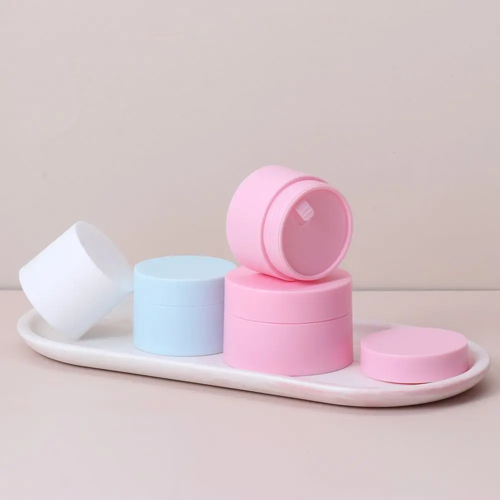 1Pcs Plastic Cosmetic Plastic Box Travel Bottle Empty Box Makeup Jar Empty Container Cream Jar
