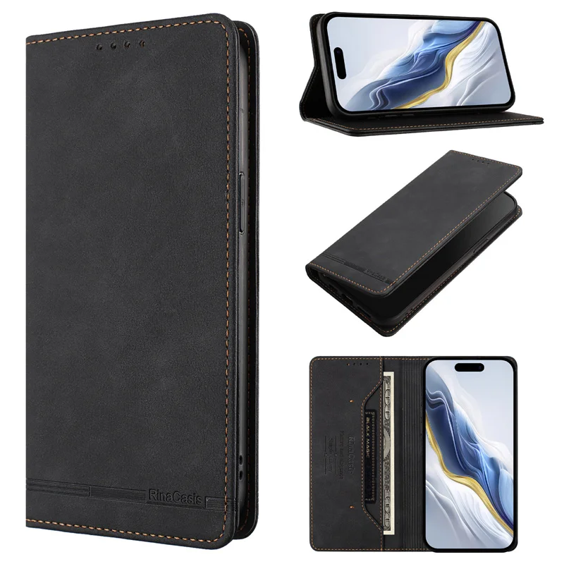 X8 Pro/X8Pro Max Magnetische Hülle für Xiaomi Poco X8 Pro Leder-Ständer-Brieftaschenhülle für Xiaomi Poco X8 Pro Max Fundas Rückseiten-Abdeckung