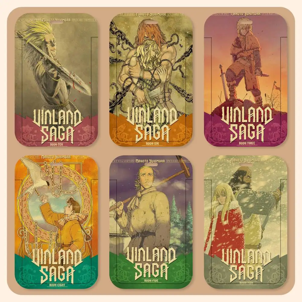 Vinland Saga Anime Manga Lanyard Card Holders Student ID Card Holders Neckband Card Holders Access Control Accessories Gifts