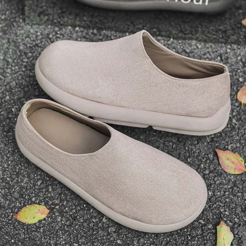 الصيف الانزلاق على جولة تو أحذية رجالية عادية في تعزيز الكبار الكلاسيكية الأصلي الذكور حذاء أنيق السعر المنخفض أحذية رياضية مشتركة جديدة #3