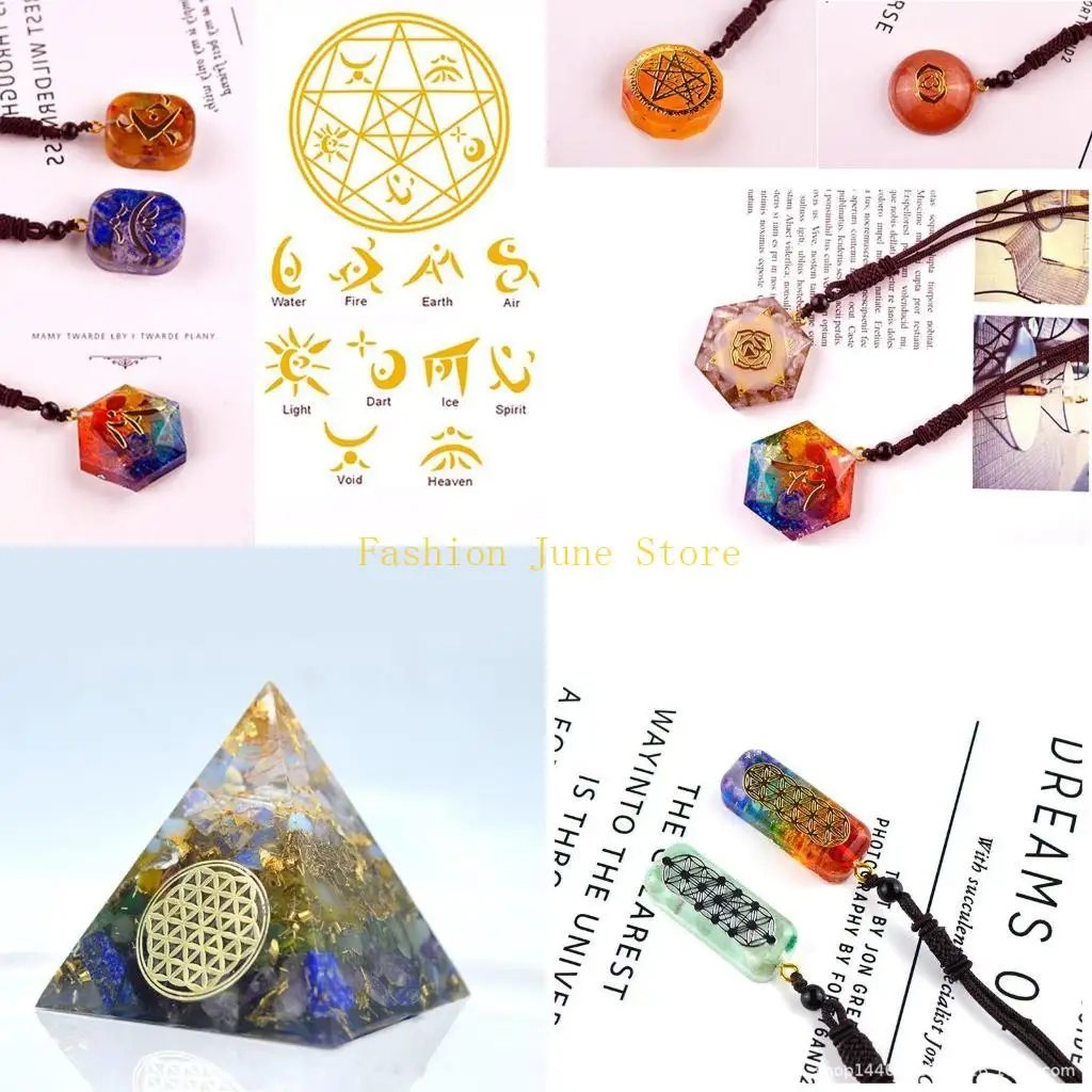 

N5KA 80 шт., медная оргонитовая наклейка, дерево жизни, энергетическая башня, пирамида, поделки из эпоксидной смолы