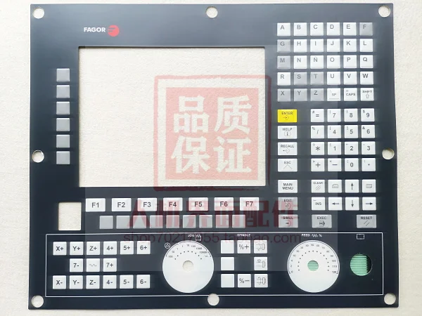 

CNC 8055I EN FL CN55IF-EN-CK 8055I/CN55IF-EN-CK MEMBRANE SWITCHES