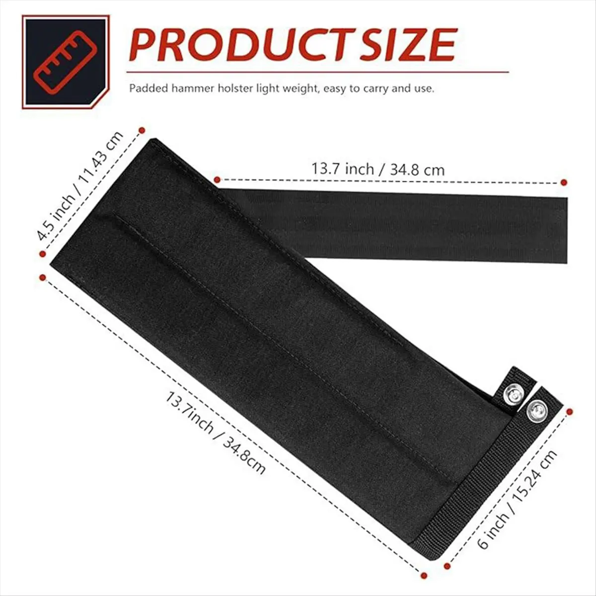 Padded Hammer Replaces Tools Belt Holder,Hammer Sleeve Tool Pouch Belts or Tools Belt