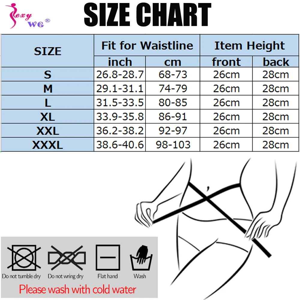 SEXYWG Women Waist Trainer Belt for Slimming Girdle Strap Weight Loss Belly Band Corset Waist Cincher Neoprene Body Shaper Sport