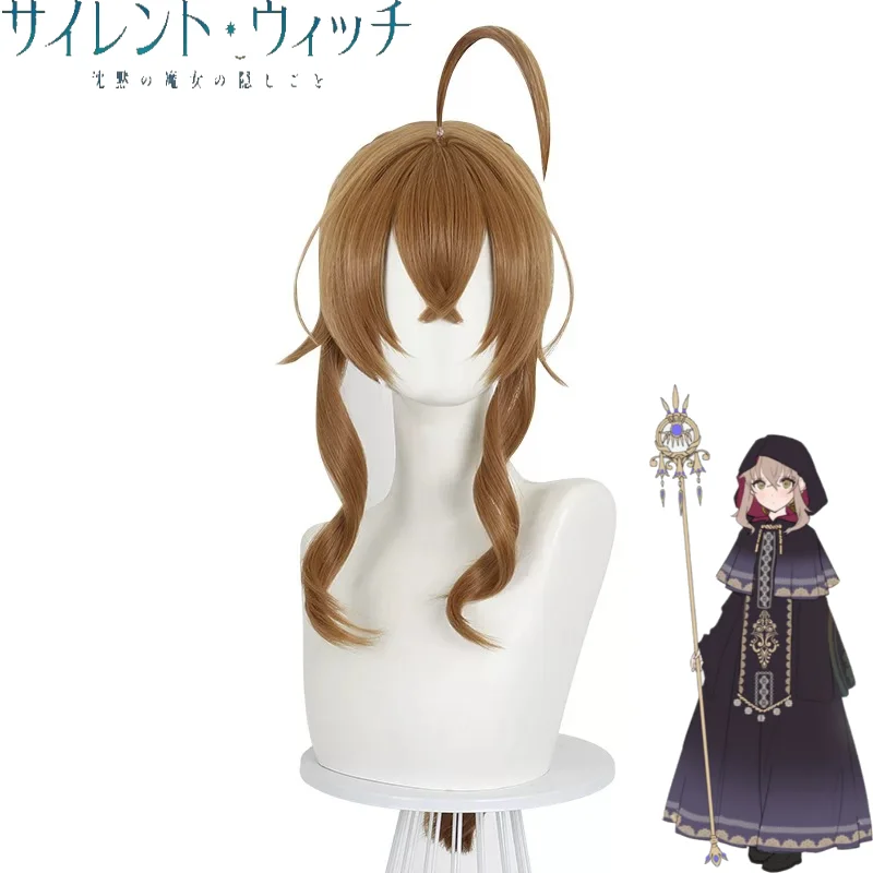 Silent Witch Monica Everett Cosplay Costume Set with Magical Cloak and Shawl Wig for Halloween Party RolePlay Silent Witch Suits