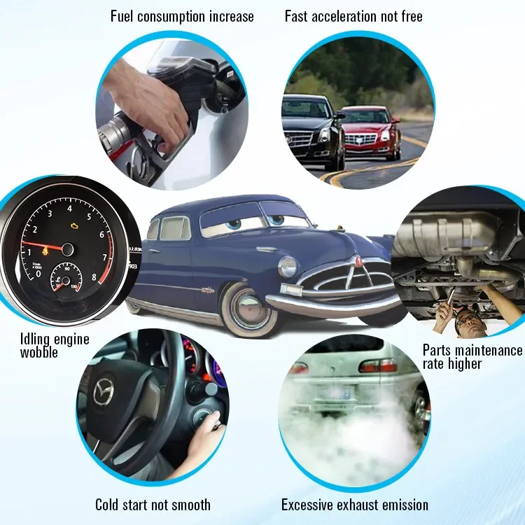 منظف الكربون للسيارة Eco Mobile Business 20imns 2000L/H موفر للوقود HHO محول حفاز الهيدروجين أفضل منظف كربون