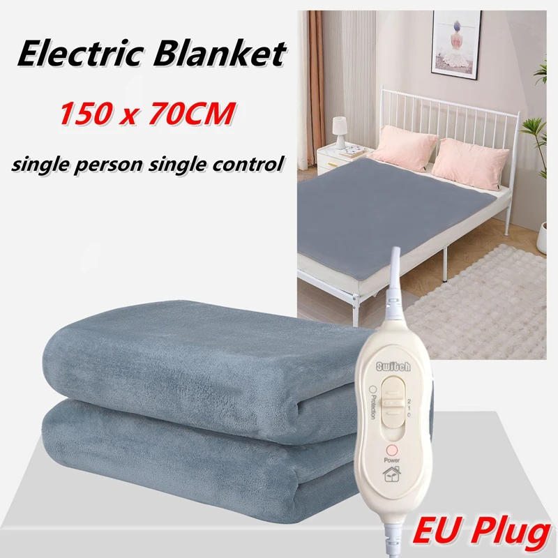 

Electric Blanket 220V Electric Heating Blanket Thicker Automatic Thermostat Body Warmer Thermal Mattress for Room Blanket heated
