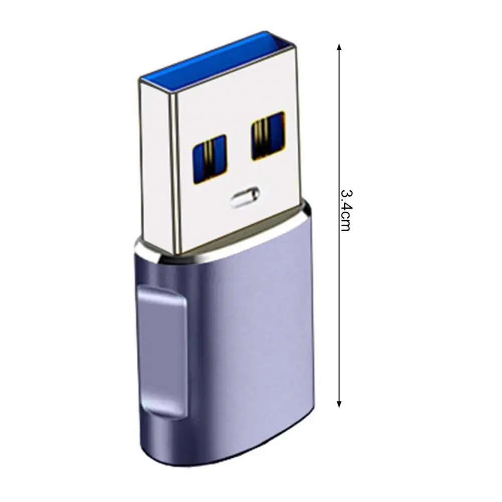 Adaptador Usb tipo c estable para transferencia de datos de carga rápida, tamaño compacto, ligero, hembra tipo c a Usb, eficiente