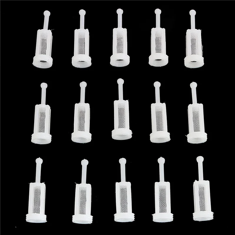 600 قطعة من فلاتر أدوات الرش العالمية للاستعمال مرة واحدة، مصافي طلاء الجاذبية HVLP، شبكة دقيقة، بيضاء #6