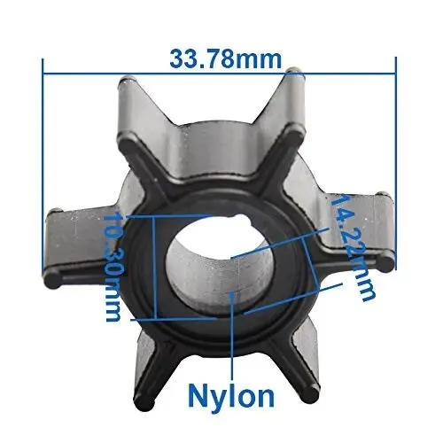 Wholesale Impeller 47-16154-3 47 16154 3 161543 For Mercury Mariner 2HP 2.5HP 3.3HP 4HP 5HP 6HP Outboards Motor
