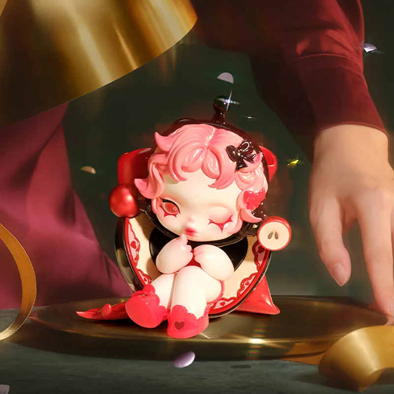 البوب مارت التفاح من عيني سلسلة صندوق الغموض حقيقية صندوق أعمى تخمين اللعب حقيبة حلية التماثيل ديكور المنزل سطح المكتب دمى نموذج