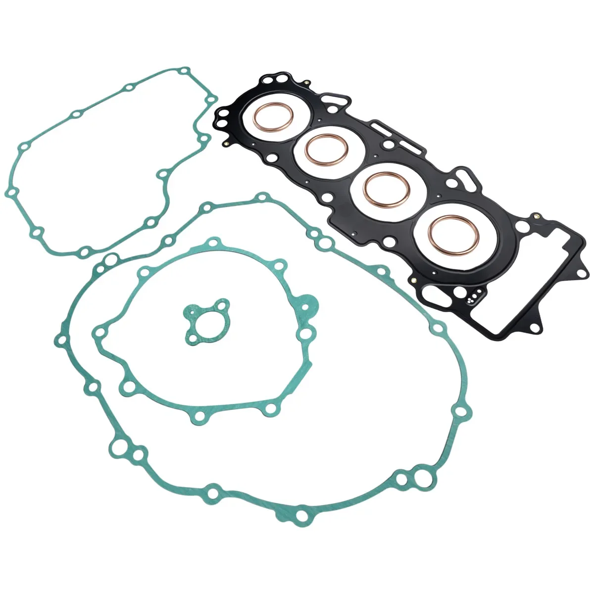 Motorcycle Cylinder Head Tensioner Generator Clutch Cover Oil Pan Exhaust Pipe Gasket for Honda CBR650R CB650R 19-21