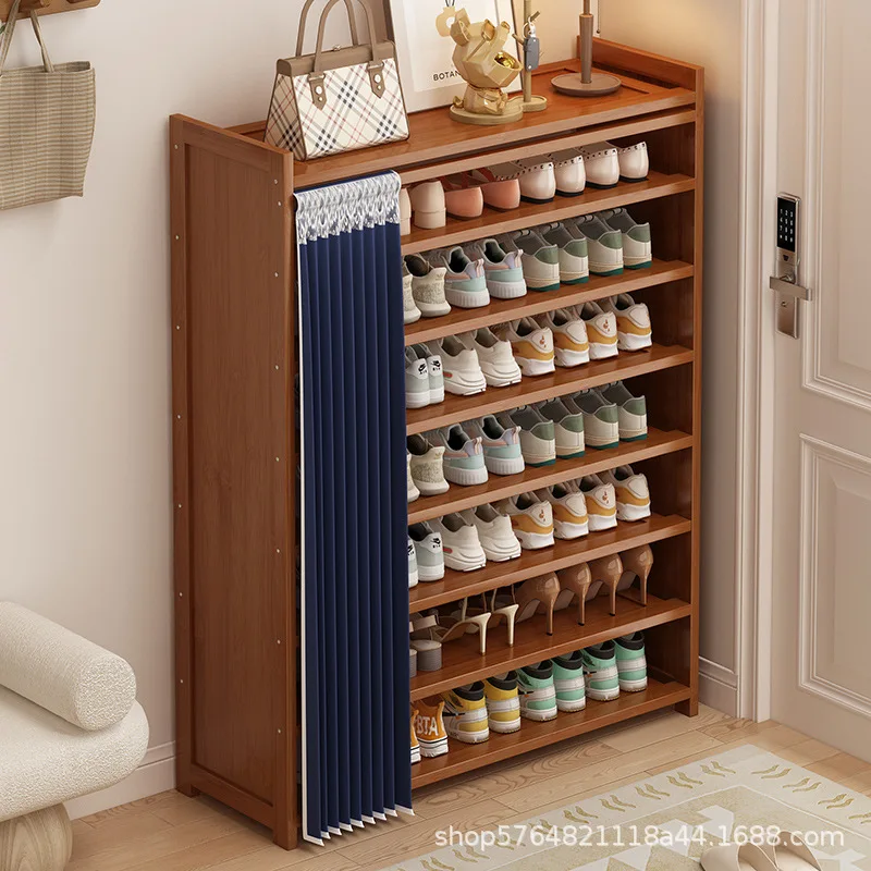 Simple Shoe Cabinet Dustproof Large Capacity Shoe Rack Multi-layer Household Door Shoe Storage Dormitory Rental House Rack