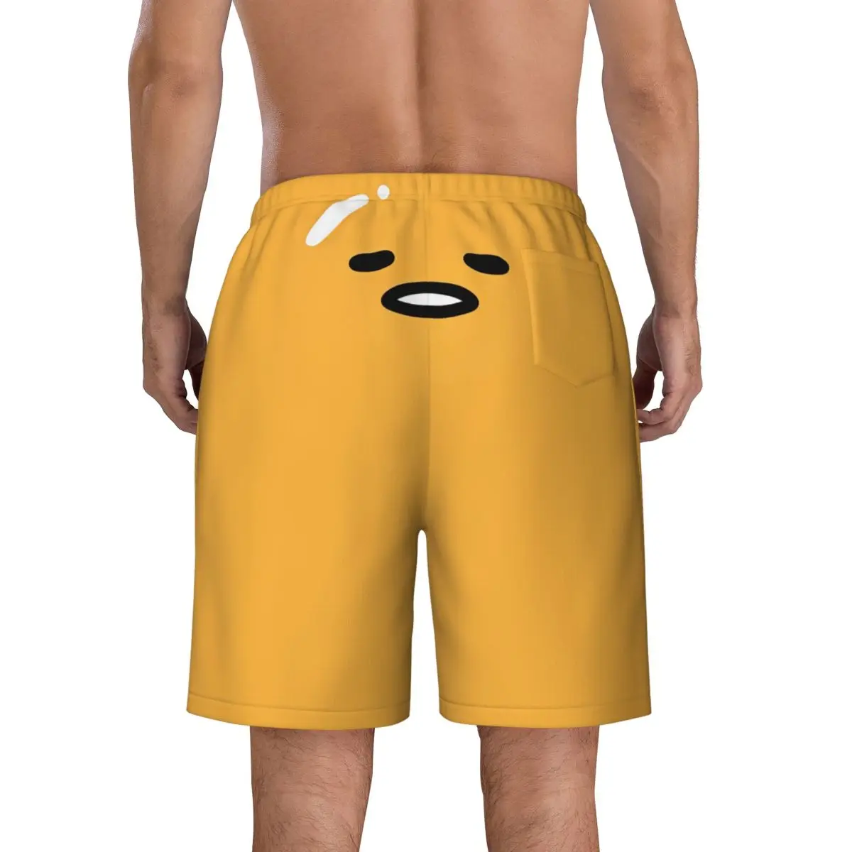 Cartoon Gudetama The Lazy Egg Swim 3D Pants Women Trunks Beach Print Short Pants Fashion Summer Men Shorts