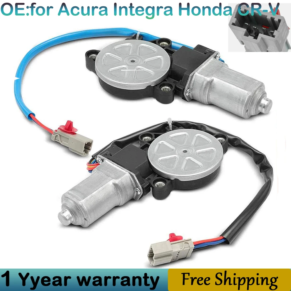 

742-848 Power Window Motor with for Acura Integra 1994-2001 Honda CR-V Civic Window Regulator Motor 72255SR3A02 72715-SW3-505