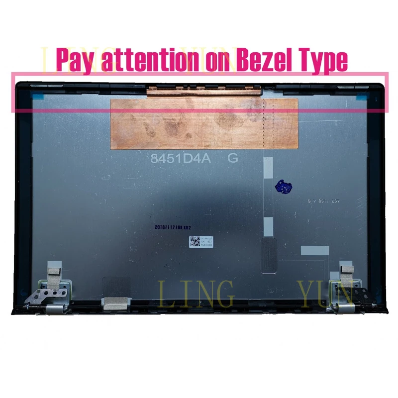 

Z Silver LCD Back Cover for Asus ZenBook 13 UX333F/UX333FA/UX333FN with Hinges
