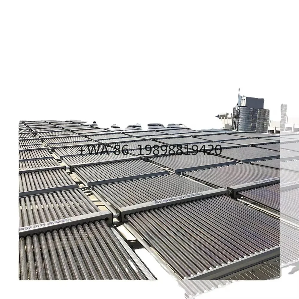 1-ton Vacuum Tube Collector Project - Vacuum Tube Solar Collectors for Hot Water / Floor / Pool / Hot Water Heating