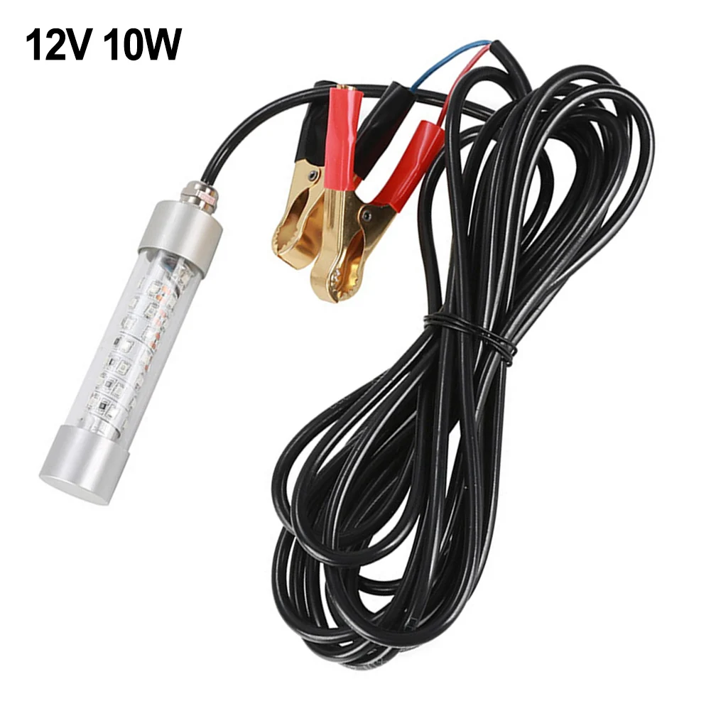 

12V 10W Fishing Lure Light Fish Decoy Lamp Bait Lamp Fishing Light LED Fish Lamp Fishing Tools Accessories