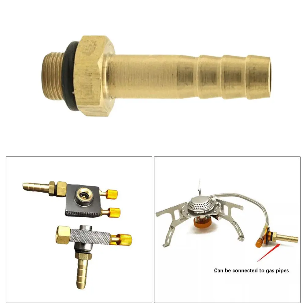 Multi-purpose Outdoor Camping Stove Switching Valve Accessories Gas Liquefied Cylinder Tank Adapter Cylinders Connector LPG U4M1