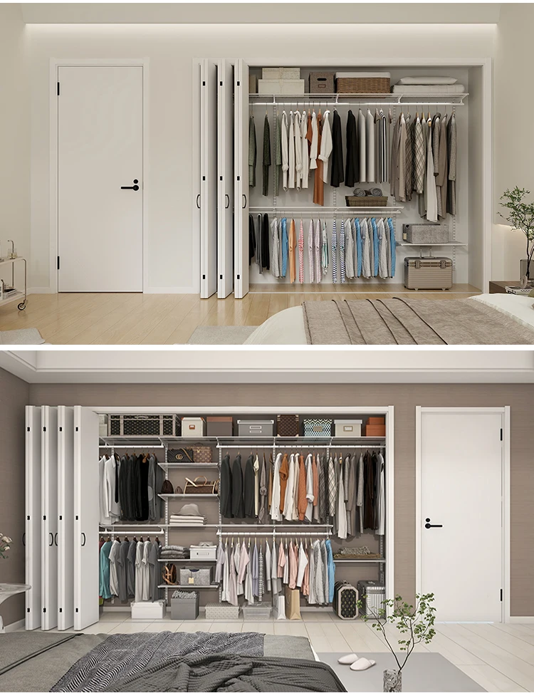 

Wardrobe folding door, storage closet door