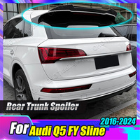 Car Rear Trunk Spoiler For Audi Q5 FY Sline 2016 2017 2018 2019 2020 2021 2022 2023 2024 Body Kits Tail Wing Gloss Black Tuning