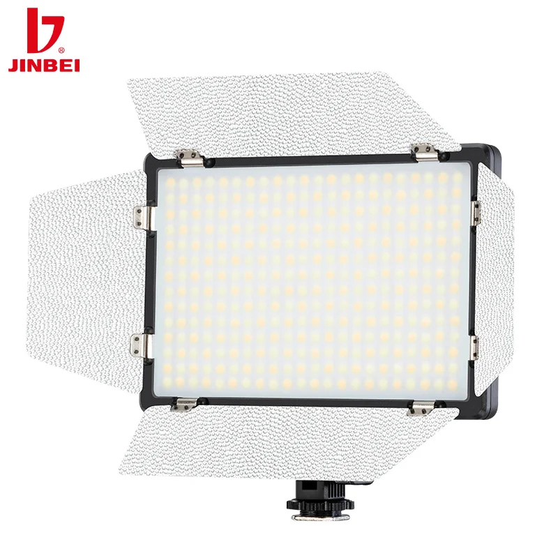 

JINBEI EF20BI LED Video Light 2700-6500K CRI95 Panel Lights Camera Fill-in Lamp Wireless Photography Equipment Optional Battery