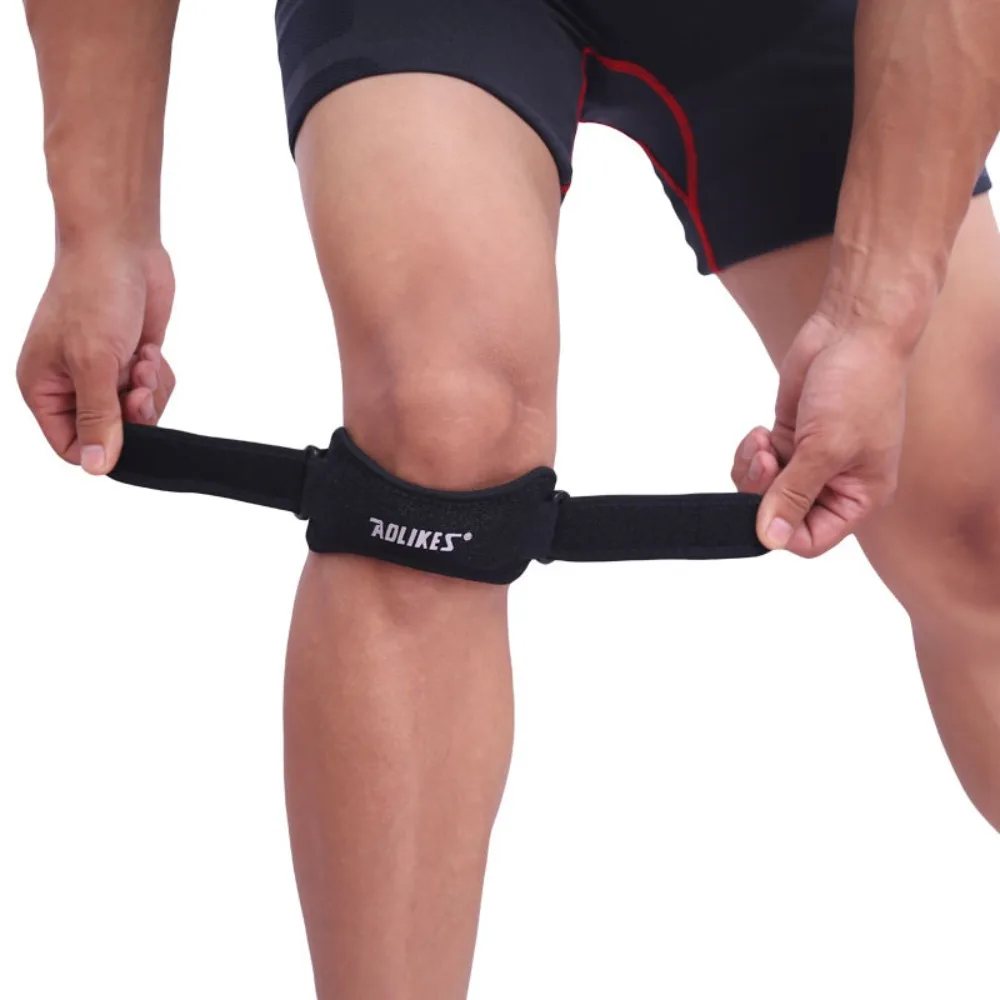 1PCS Patella Tendon Knee Strap Support Brace Patellar Stabilizer for Running Hiking Tennis Jumping Arthritis Relief Knee Aid
