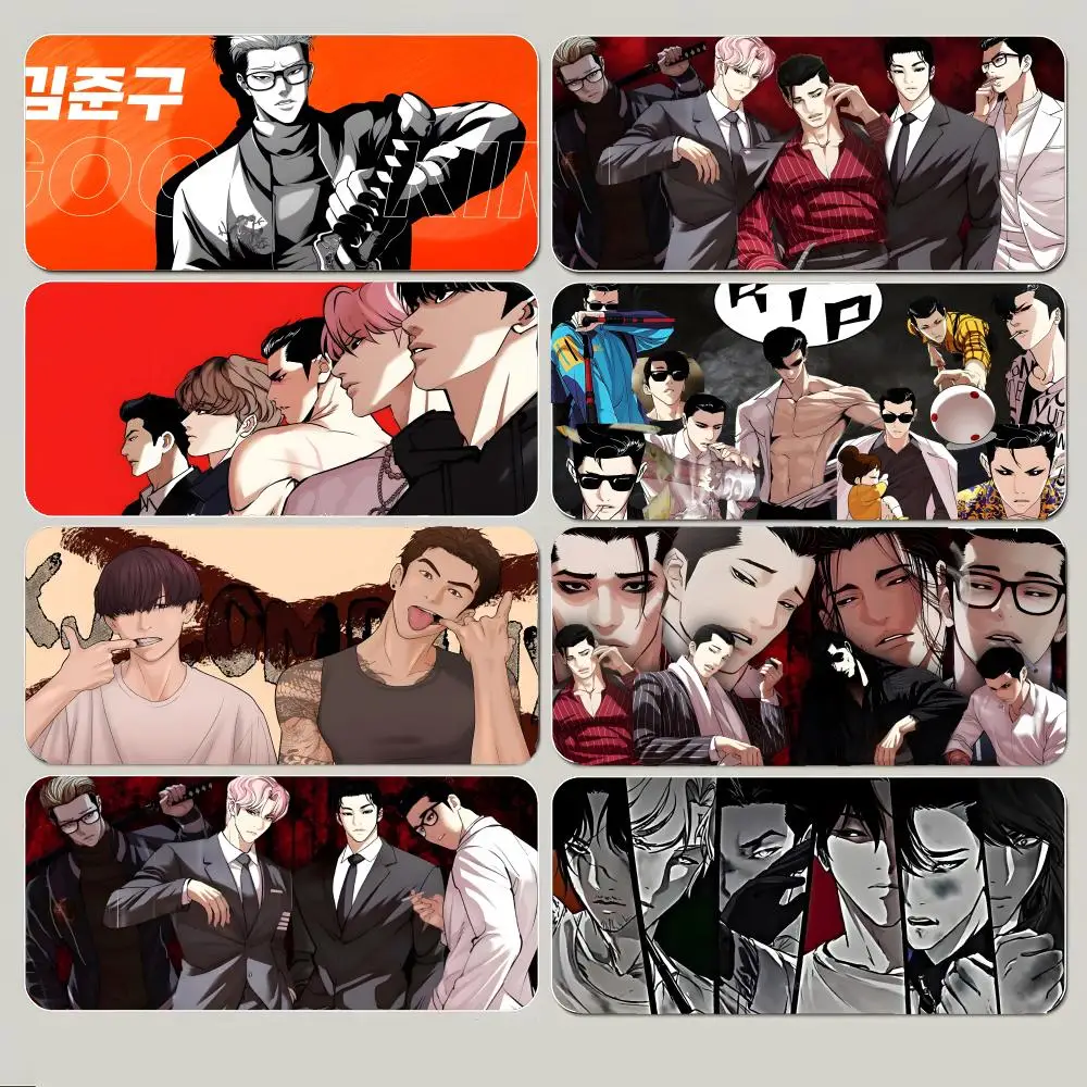 

Cool Urban Anime L-Lookism Daniel Park Mouse Pad Large Gaming Mousepad with Thick Stitched Edge Non-Slip Desk Mat