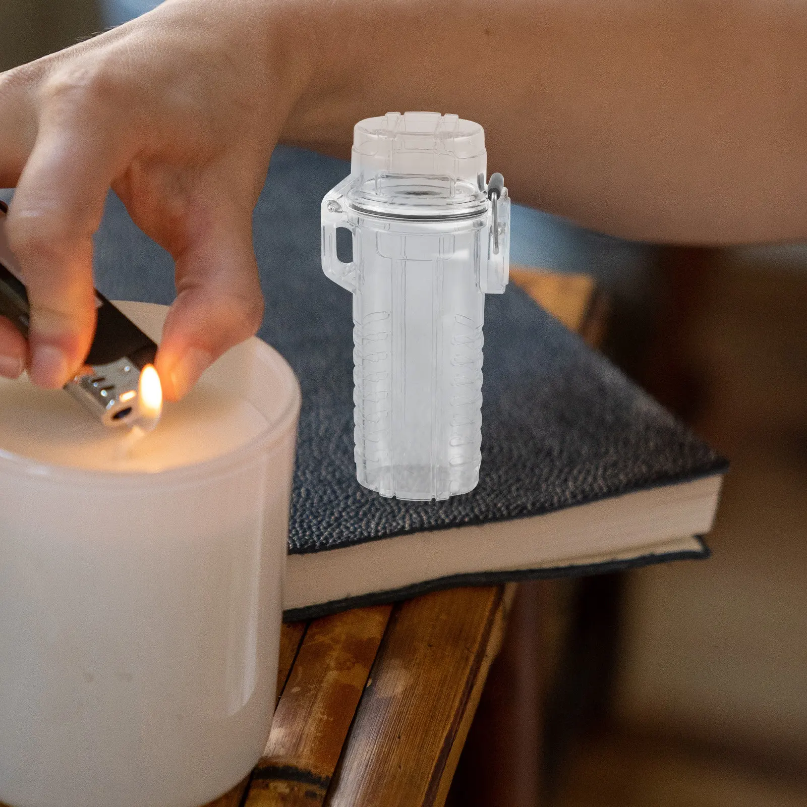 

Lighter Accessories Keychain Holder Creative Case Cover Clear Covers Protective