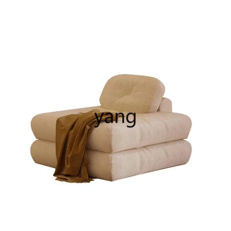 LTT fabric sofa small apartment without armrests, disassembling and washing tatami folding single chair