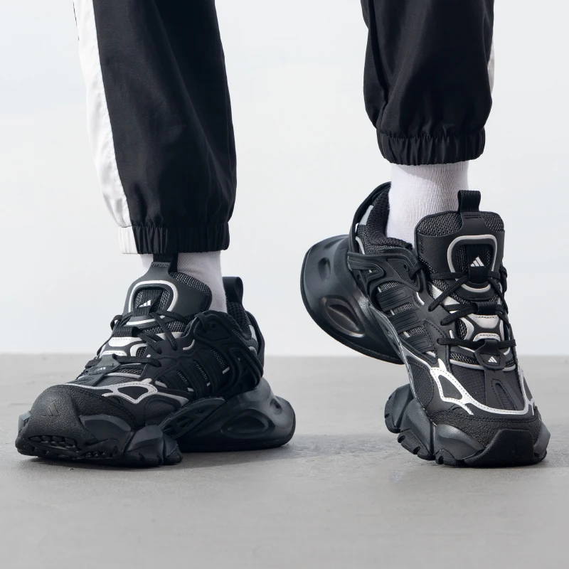 

Adidas Xlg Runner Deluxe Спортивная обувь унисекс, модные туфли Mecha Dad на толстой подошве, износостойкая амортизирующая повседневная обувь Ih0070