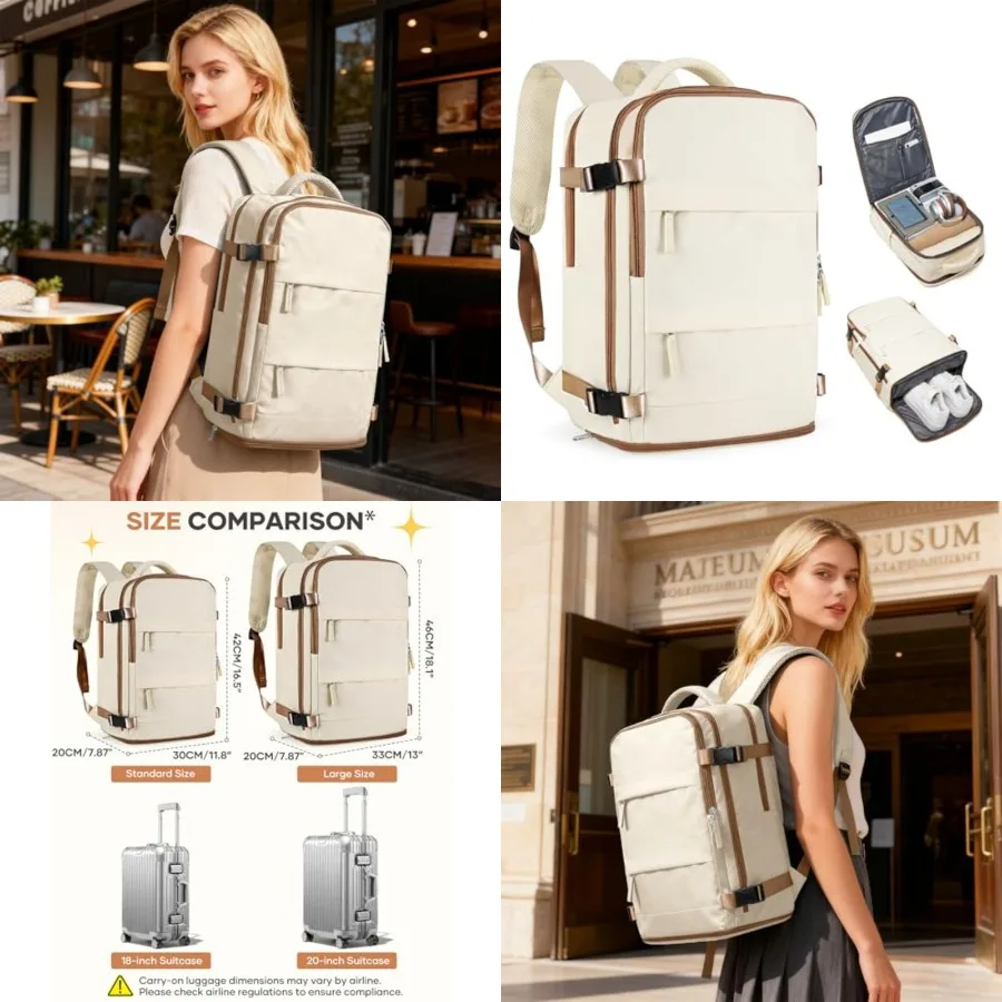 Travel Backpack Carry on Flight Approved Mochila De Viaje Personal Item Travel Bag Backpacks for Men Women Carry on Backpack fo