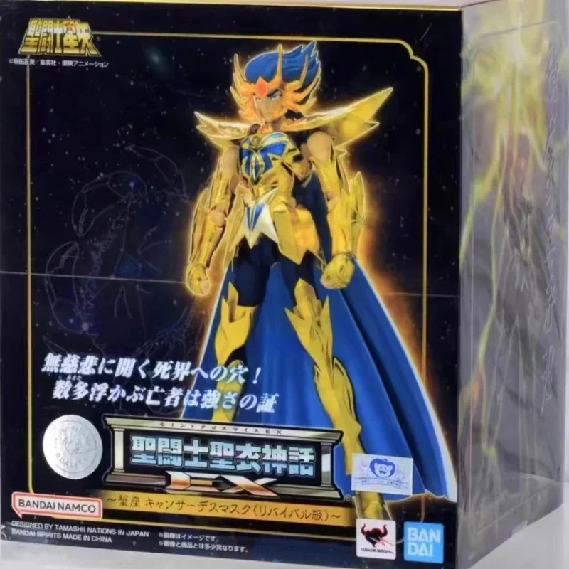 En Stock Original Bandai Saint Seiya EX Saint Cloth Myth Escorpio/Acuario/Áries/Cancer/Cabra/Pisces Revival figura de acción de juguete