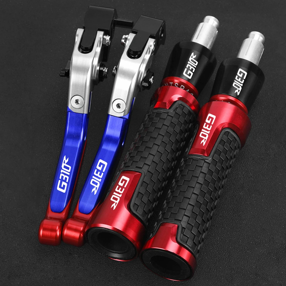 G310R Accessories Adjustable Brake Clutch Levers For BMW G 310 R 2017 2018 2019 2020 2021 2022 2023 Handlebar Handle Bar Grips