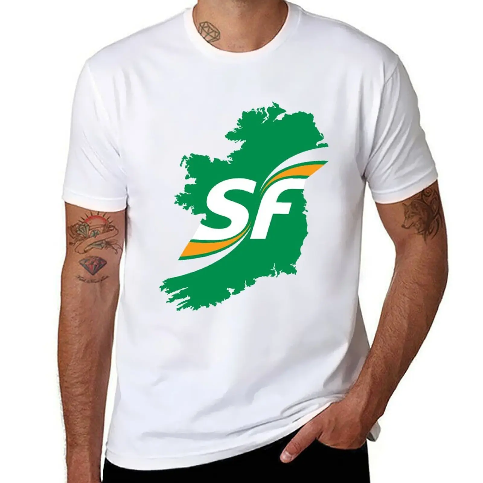 

Sinn Fein Logo T-Shirt t shirts for man slim fit t shirts for man cotton funny T-Shirt