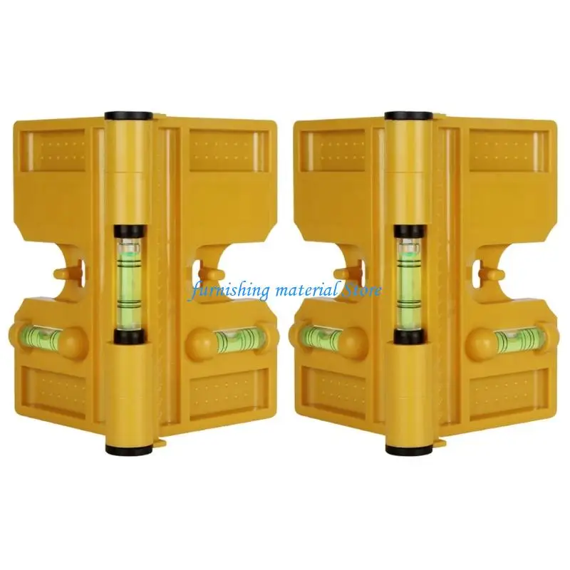 Y5GD Профессиональный регулируемый складной магнитный нивелир на 270 градусов для измерения труб и столбов с тремя пузырьковыми