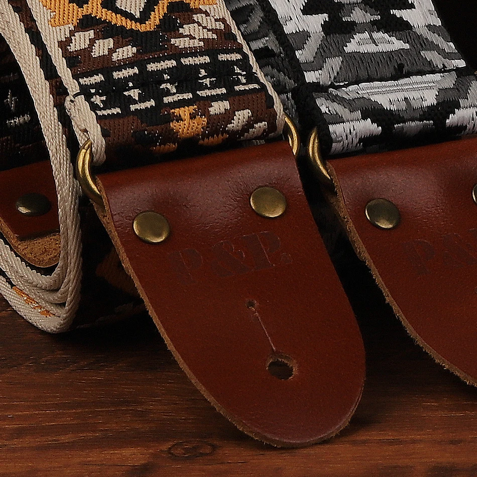 Cinghia Per Chitarra Regolabile In Pelle PU - Foto 4