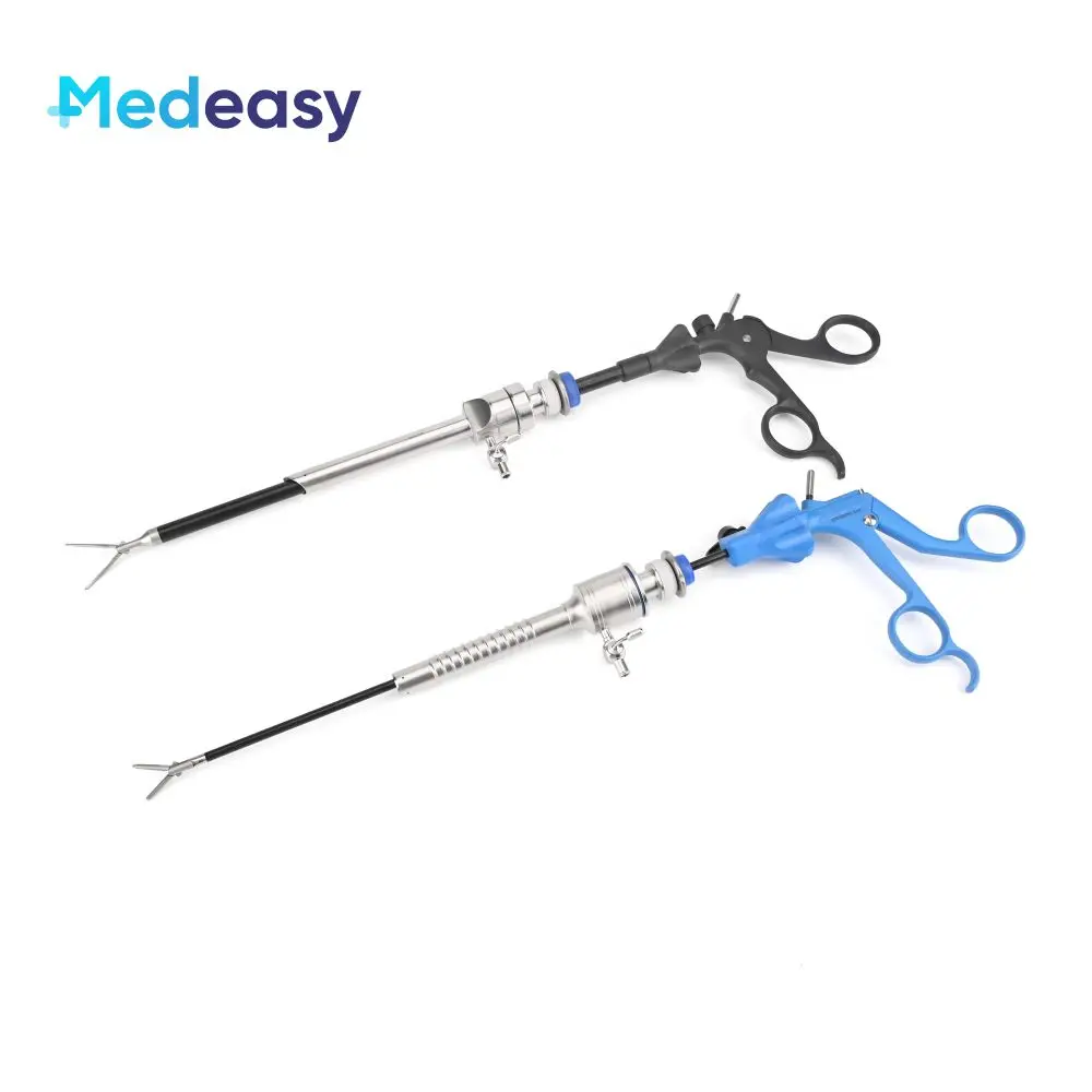 Stainless Steel Laparoscopic Instruments Set Laparoscopy Reusable Trocar Reducer Trocar 5mm 10mm Laparoscopic Surgical Forceps