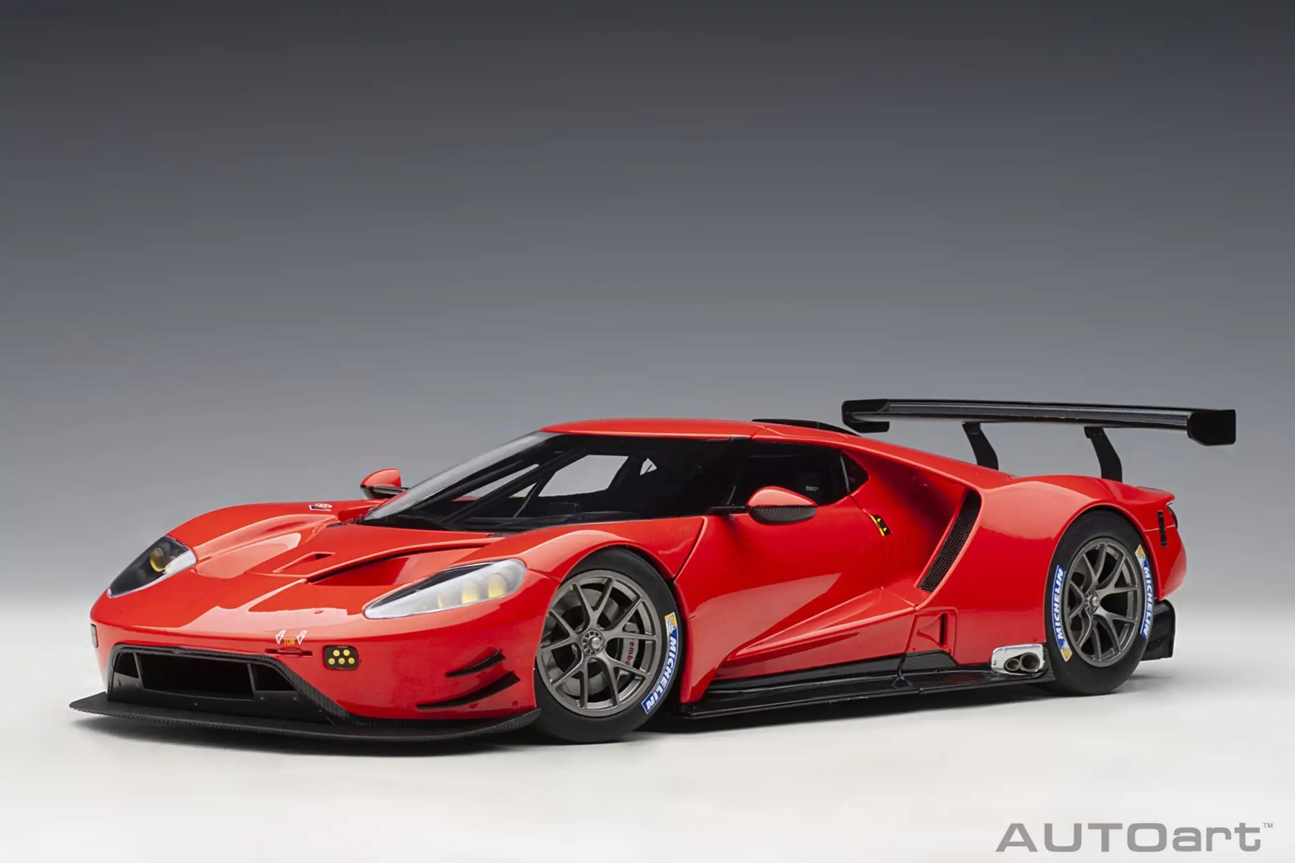 AUTOart 1:18 Scale Ford GT GTE  (Blue/Red) Alloy Car Model Collectible Car Model Metal Diecast Vehicle Holiday Gifts