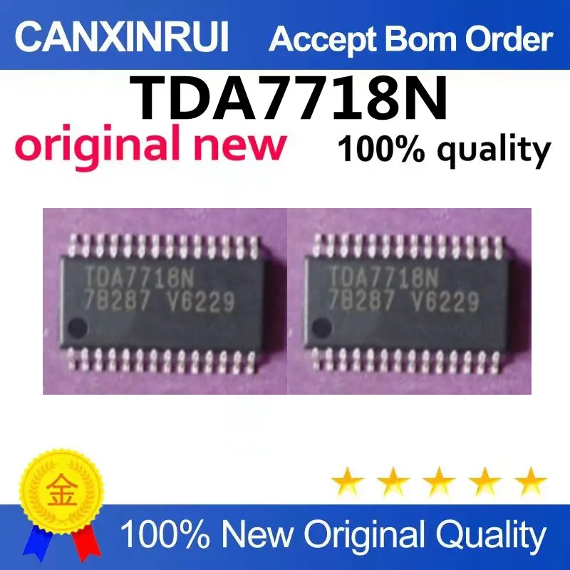 TDA7718N Automotive audio processing chip Surface-mount 28-pin chip Professional sales of automotive computer board IC