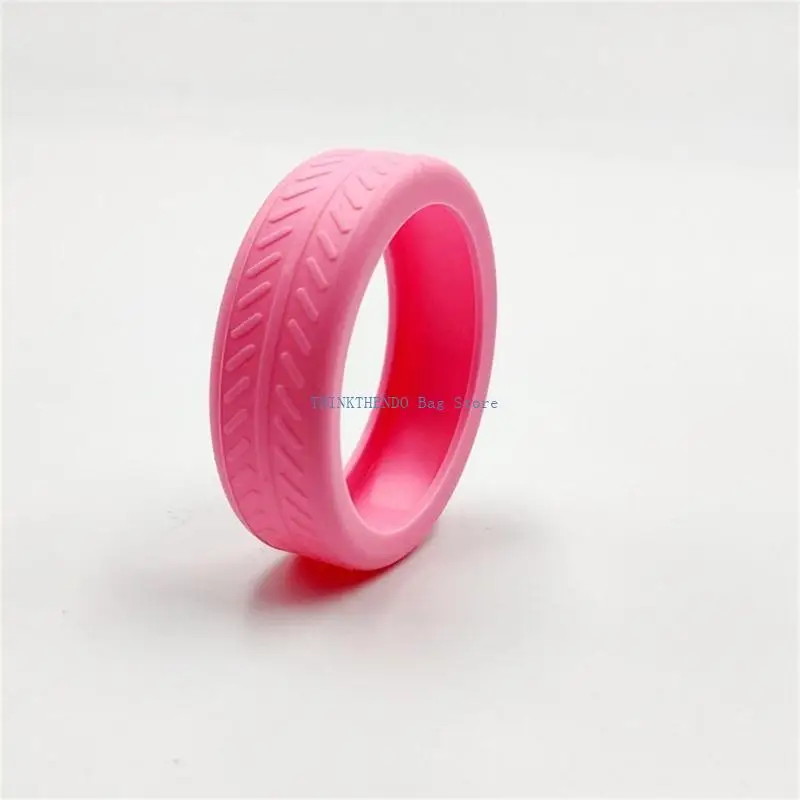 340D 10pcs Soft Silicone Luggage Wheel Cover Absorb Shocks Reduce Impact and Keep Your Suitcase Safe