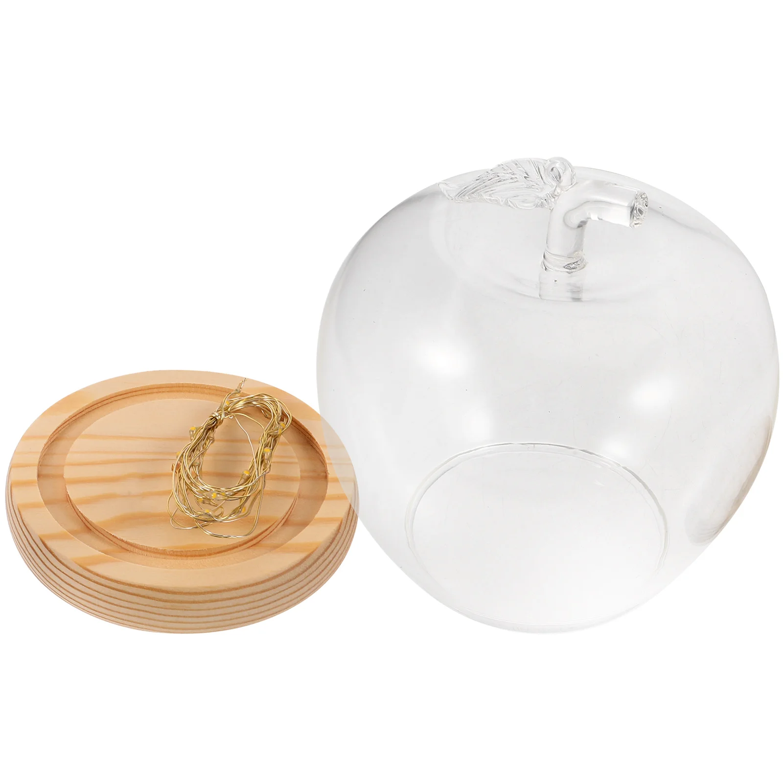 

Creative Christmas - Dome Display Cover with Wooden Base for