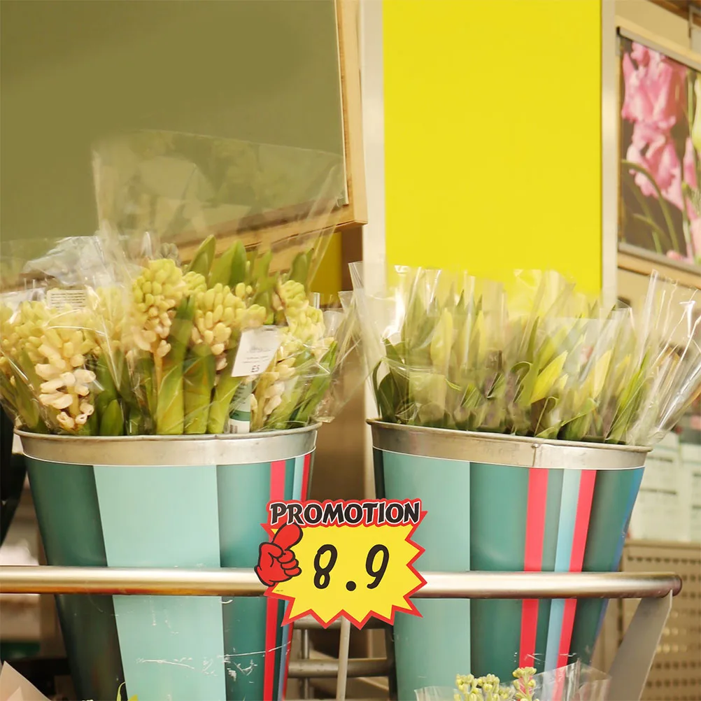 

200 Pcs Detachable Price Tag Removable 230g White Card Garage Sales Pricing Sign