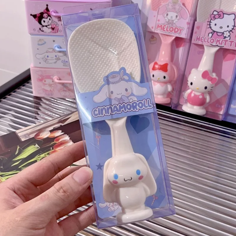Cinnamoroll Hello Kitty Anime Kawaii Sanrio Cucchiaio di riso Simpatico cartone animato My Melody Fornello di riso in plastica Stoviglie per la casa Regali Giocattoli