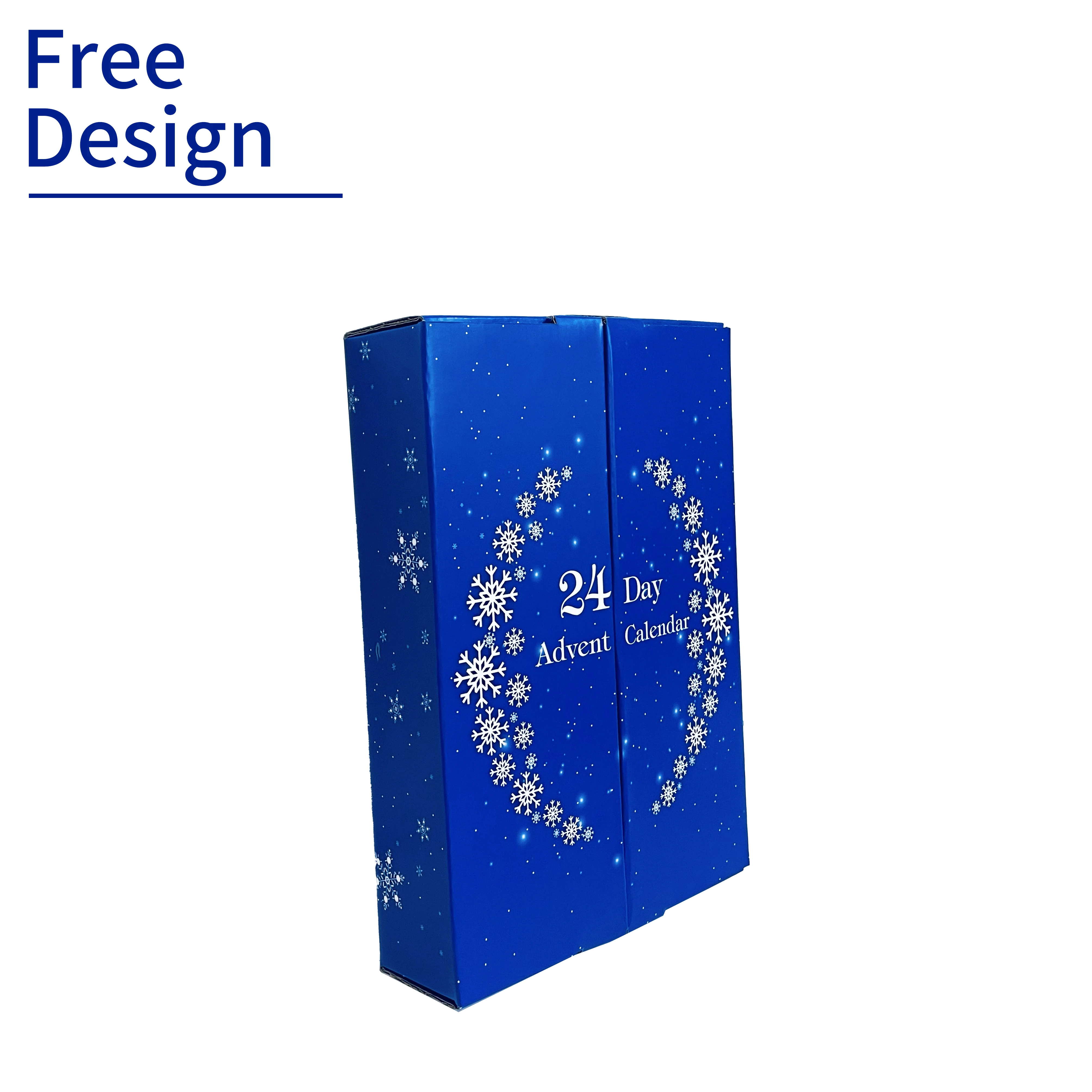 Custom Advent Calendar Box for Toys Free Sample Printed Wholesale Surprise Mystery Blind Gift Box