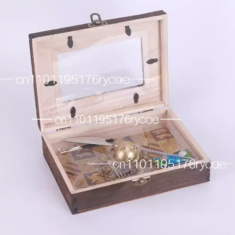 The movable ornament can fly by wire, and the prop wooden box contains birthday gifts.