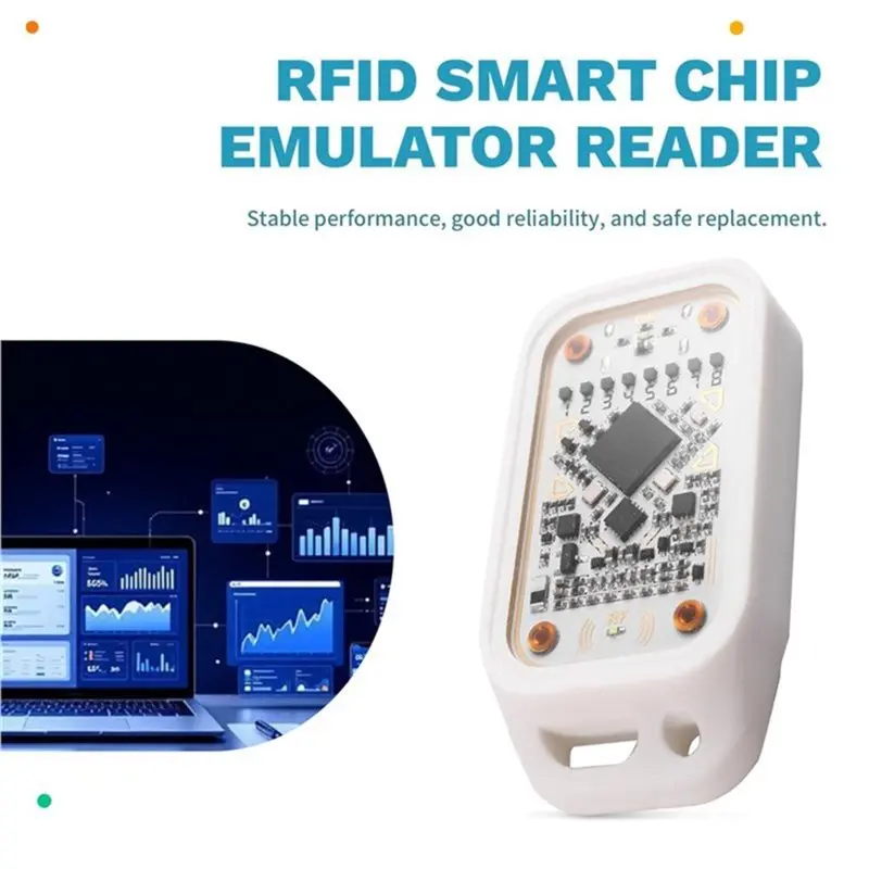 LXYB18B Chameleon V3.0 RFID Smart Chip Emulator Reader Read Writer 125K 13.56Mhz ID IC Smart Card Tag Copyer+3XUID Keychain