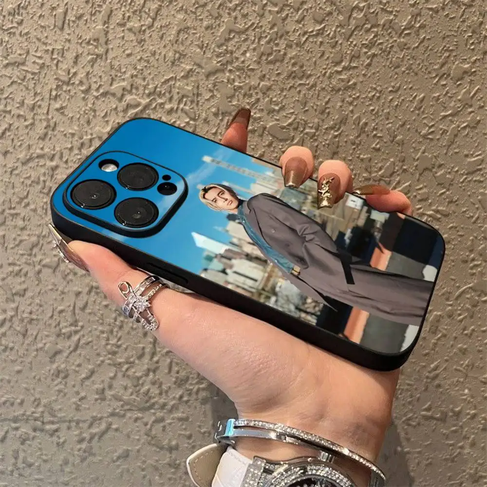 حافظة هاتف F-Fujii Kaze Prema لهاتف iPhone 17,16,15,14,13,12,Pro,Max,Plus,E,SE4,Air,Mini Black Soft Box