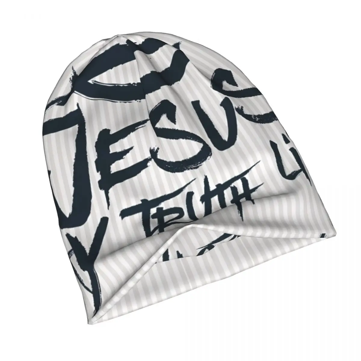 Jesus Way Truth Life Bonnet Homme Outdoor Thin Skullies berretti Christian Caps For Men Women Style Hats